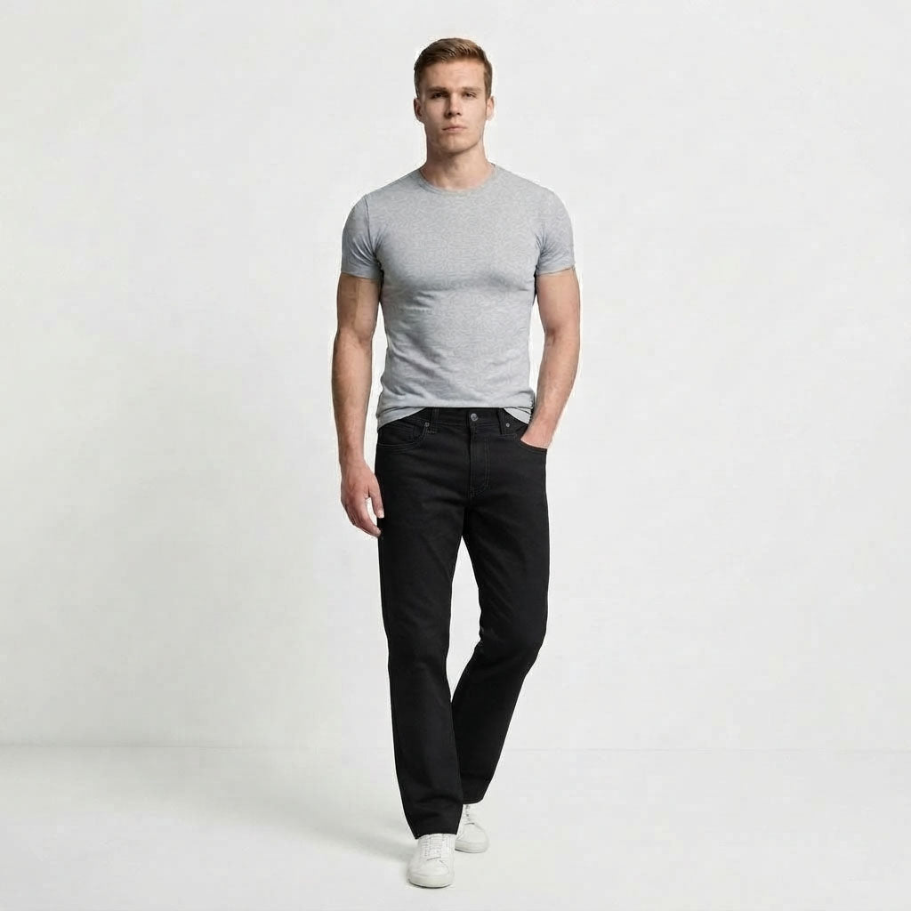 HUMMER MENS LONG PANTS JEANS [STRAIGHT CUT] H0137