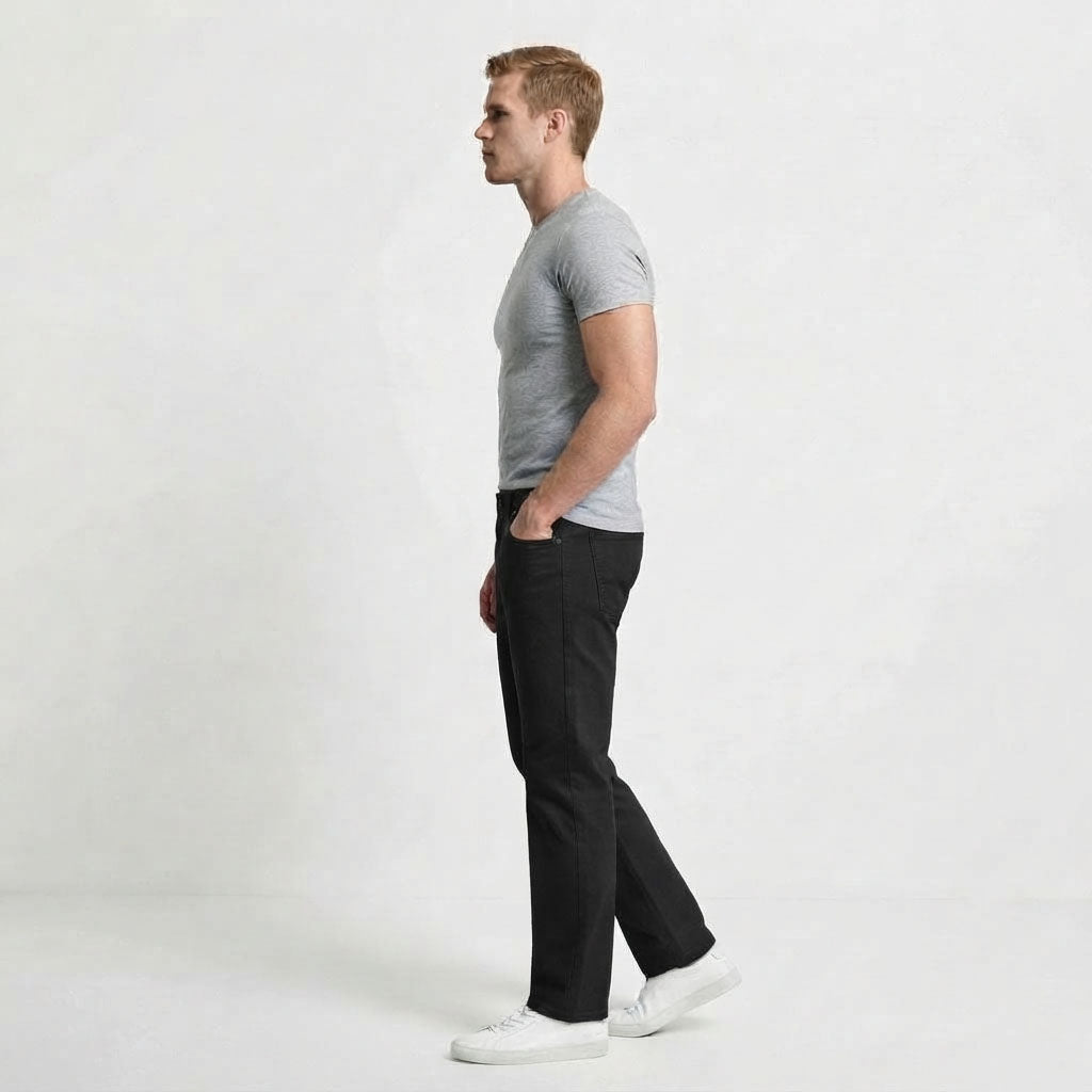 HUMMER MENS LONG PANTS JEANS [STRAIGHT CUT] H0137