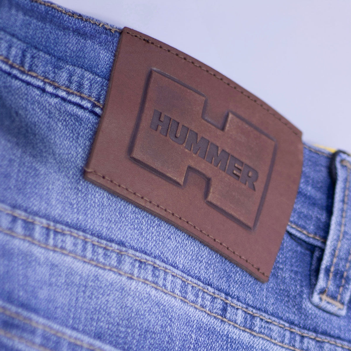 HUMMER MENS LONG PANTS JEANS [STRAIGHT CUT] H0130