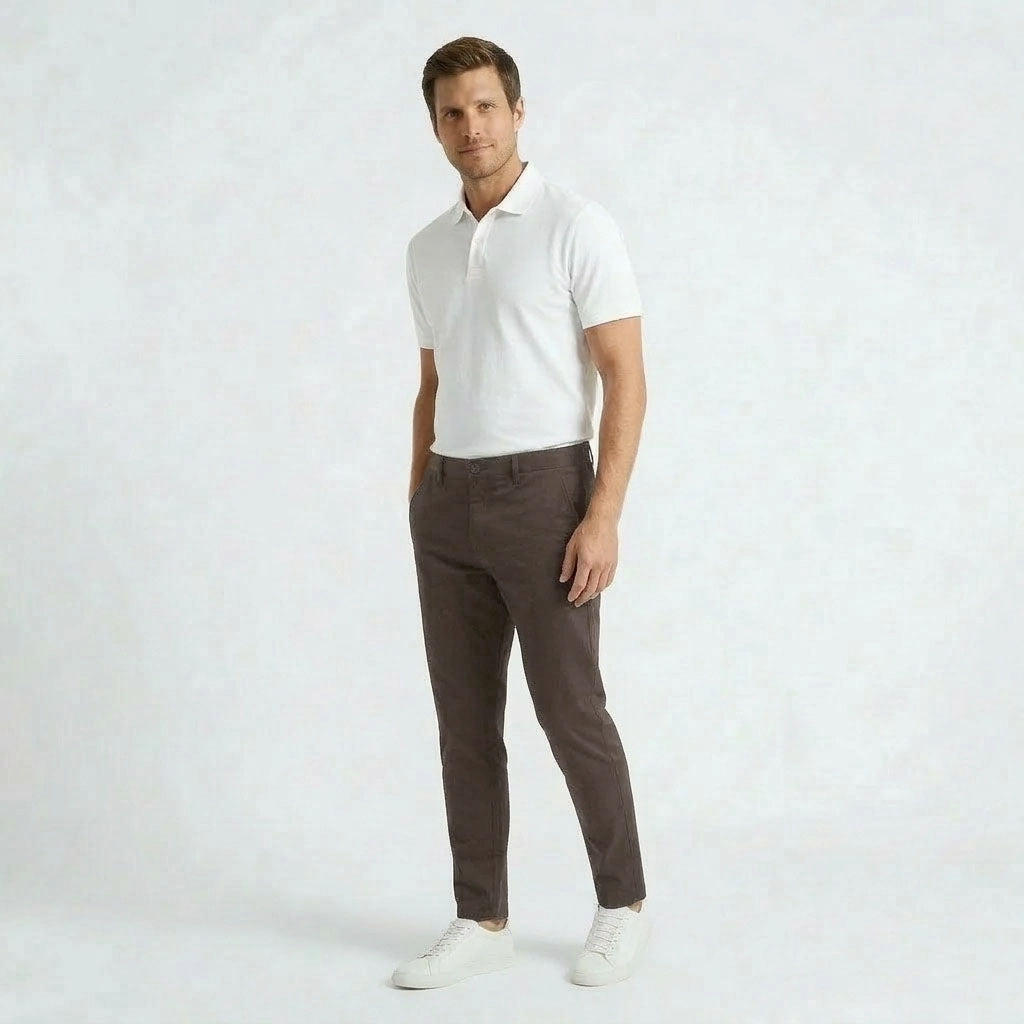 HUMMER MENS CHINO LONG PANTS [TAPERED] H0116