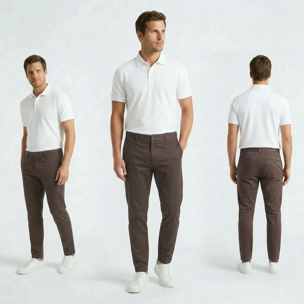 HUMMER MENS CHINO LONG PANTS [TAPERED] H0116