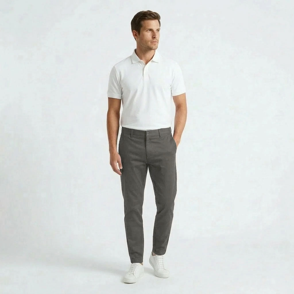 HUMMER MENS CHINO LONG PANTS [TAPERED] H0116