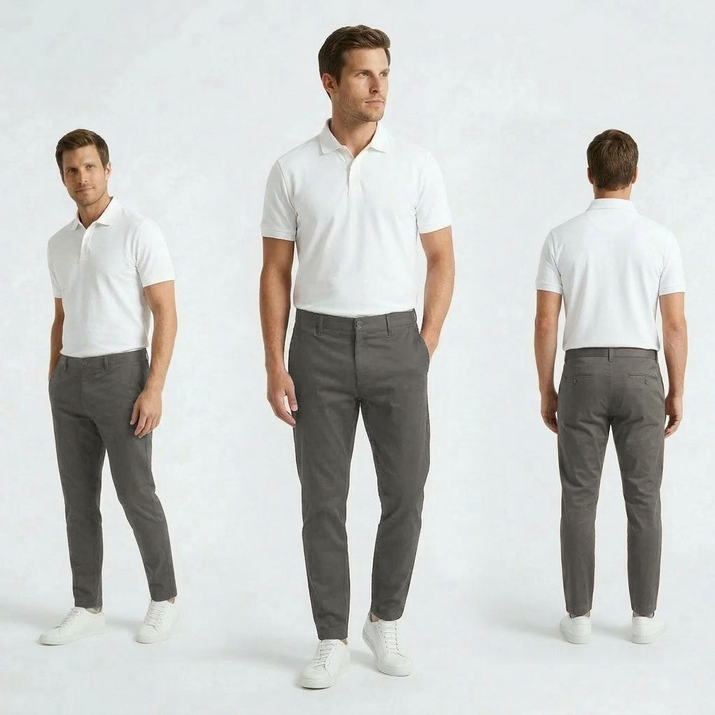 HUMMER MENS CHINO LONG PANTS [TAPERED] H0116