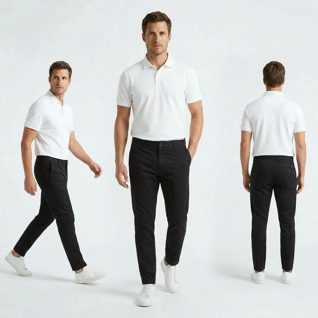 HUMMER MENS CHINO LONG PANTS [TAPERED] H0116