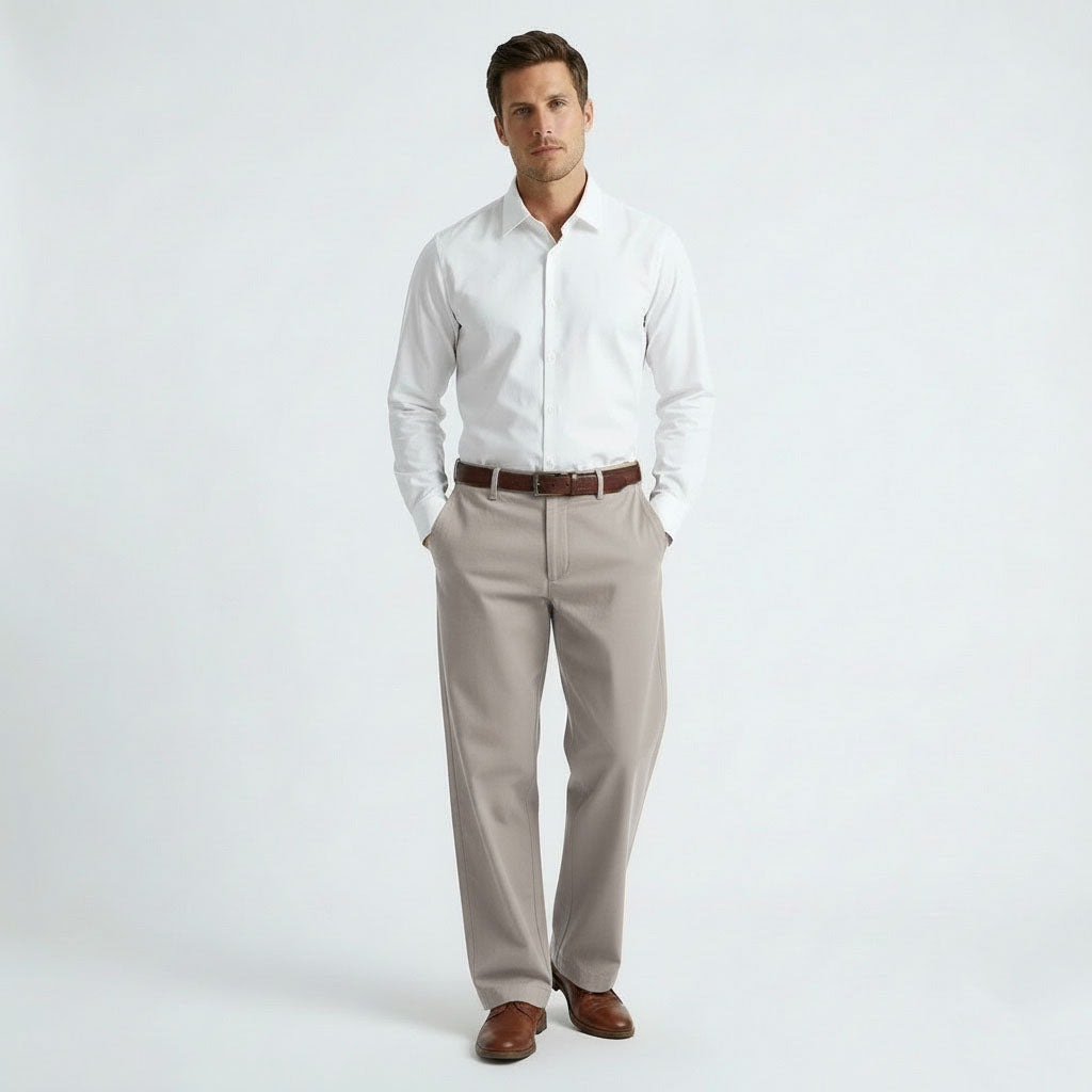 HUMMER MENS CHINO LONG PANTS [WIDE STRAIGHT] H0115
