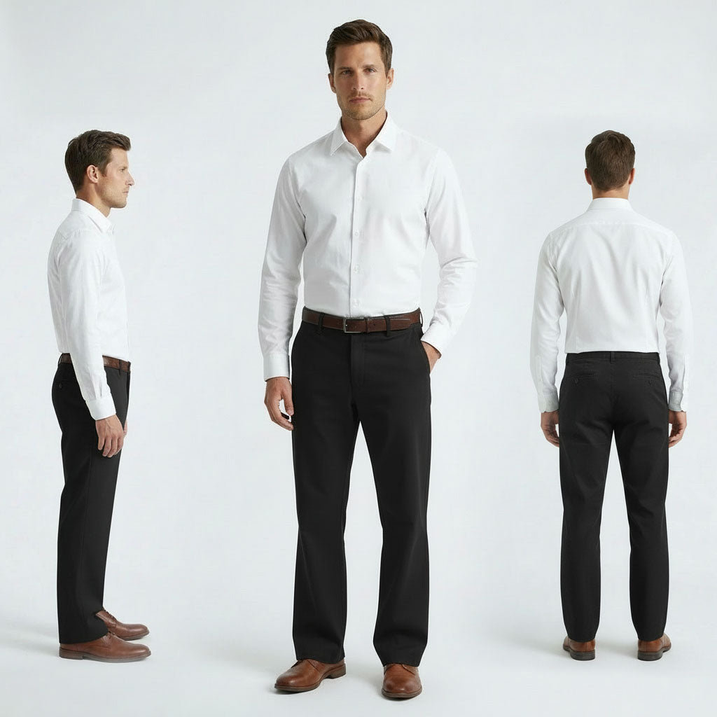 HUMMER MENS CHINO LONG PANTS [WIDE STRAIGHT] H0115