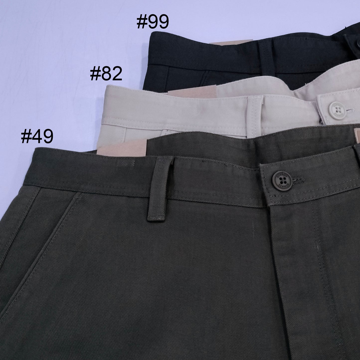 HUMMER MENS CHINO LONG PANTS [WIDE STRAIGHT] H0115