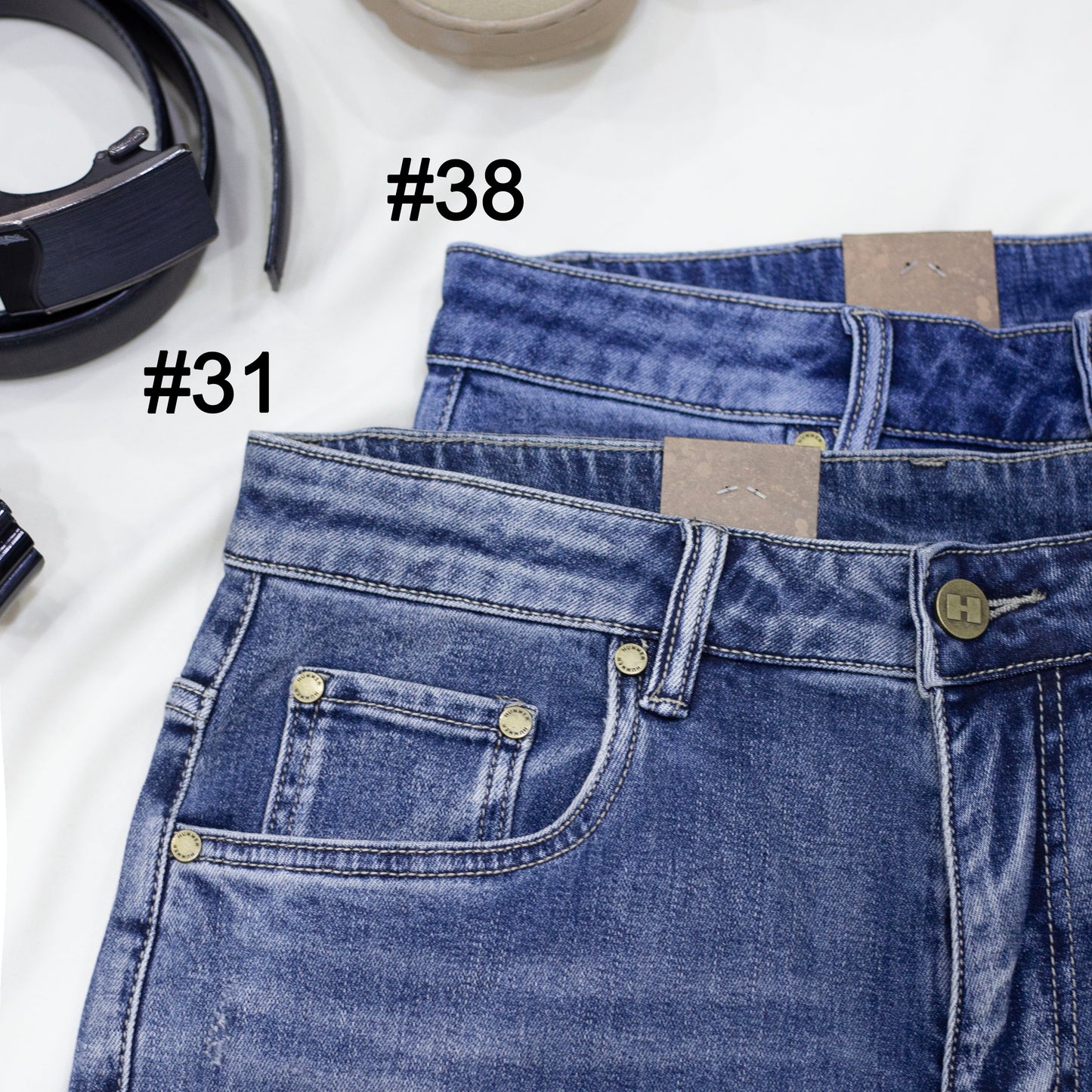 HUMMER MENS JEAN LONG PANTS [TAPERED] H0037