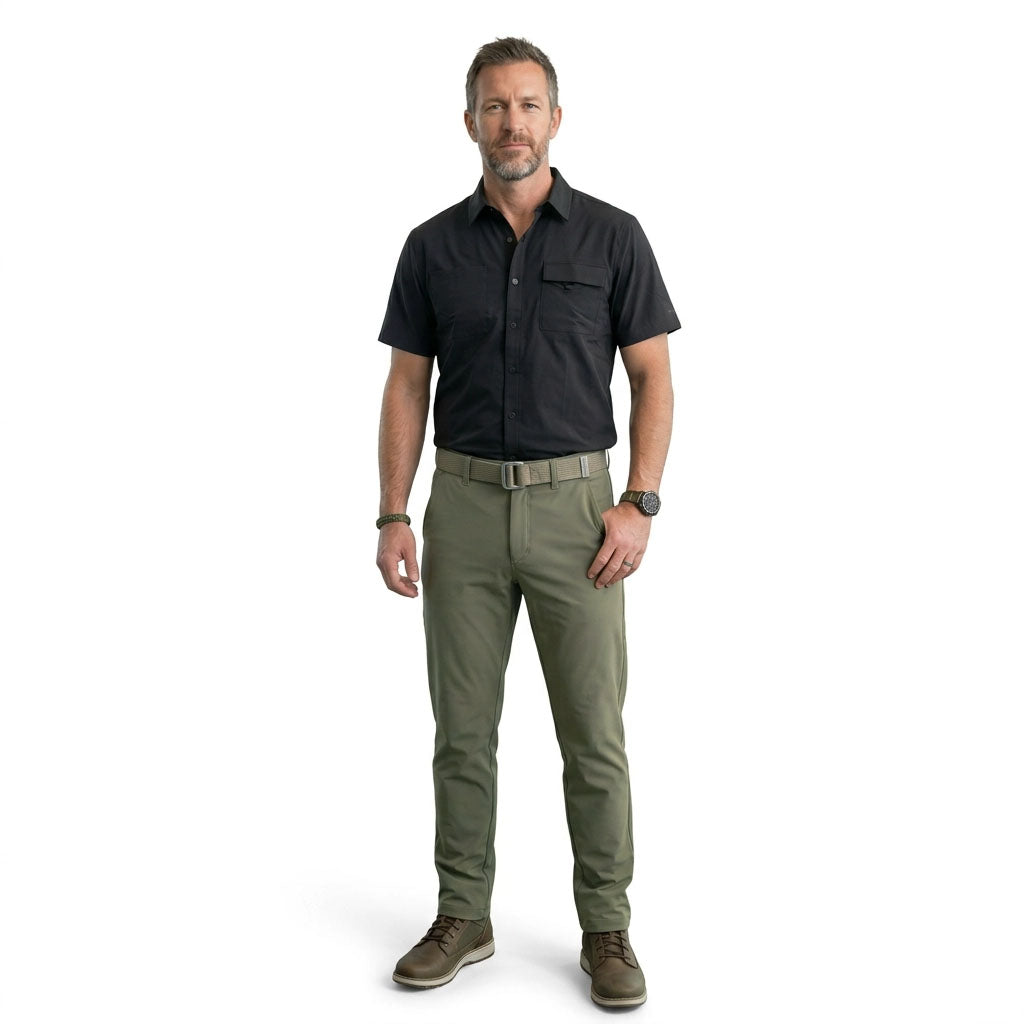 HUMMER MENS LONG PANTS CASUAL OUTDOOR CHINO [REGULAR FIT] H0092