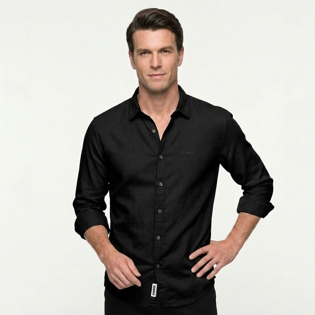 HUMMER MENS LONG SLEEVE SHIRT [SMART FIT] H0123